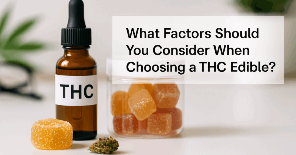 What Factors Should You Consider When Choosing a THC Edible