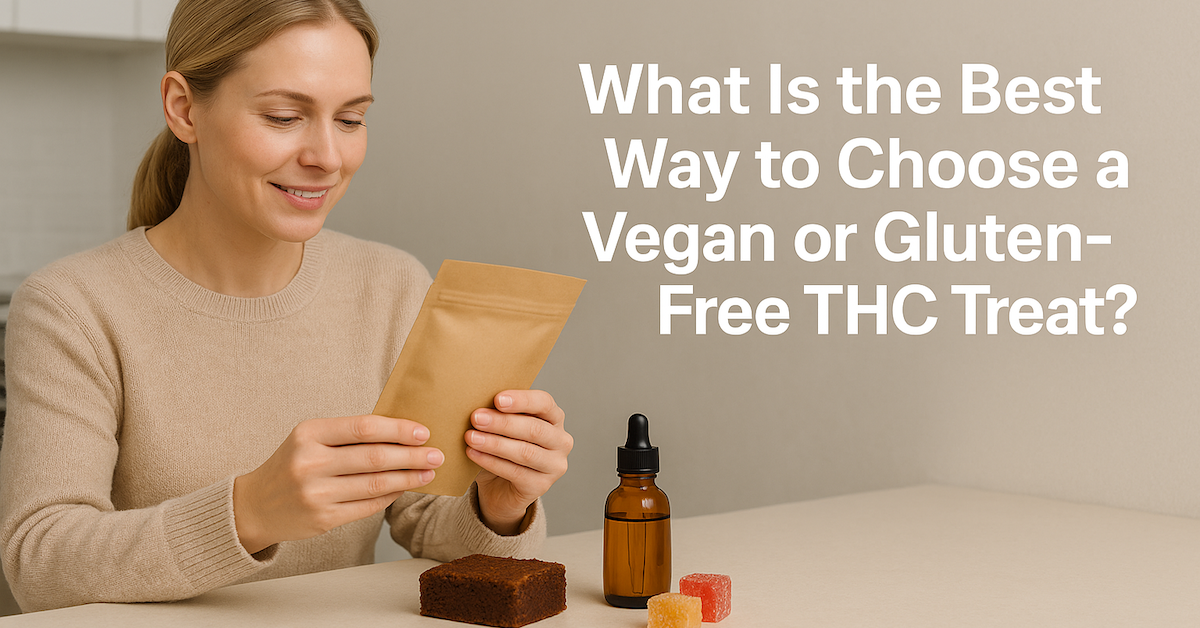 What Is the Best Way to Choose a Vegan or Gluten-Free THC Treat?