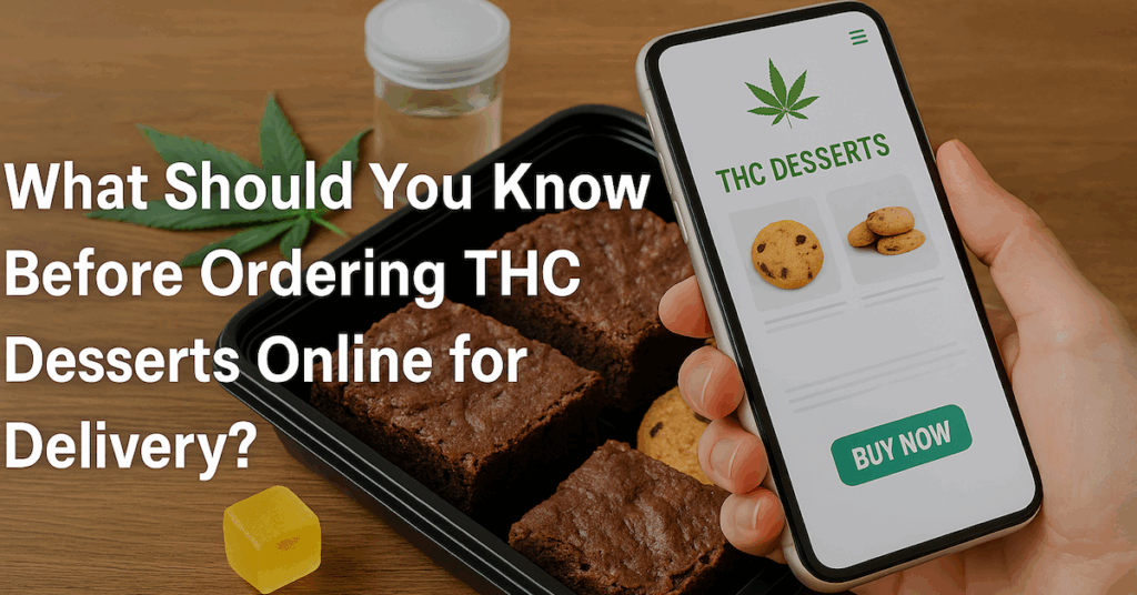 Ordering THC Desserts Online