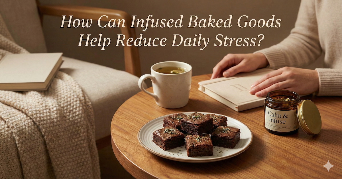 How Can Infused Baked Goods Help Reduce Daily Stress