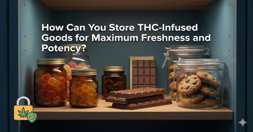 How Can You Store THC-Infused Goods